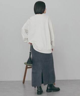 AMERICAN HOLIC 90sカラーロゴ裏毛プルオーバー Gray Mixture