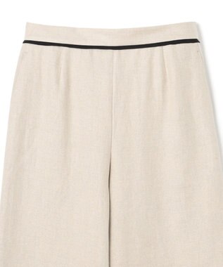 BEIGE， 【S-size】CHESTNUT / ワイドパンツ Flax