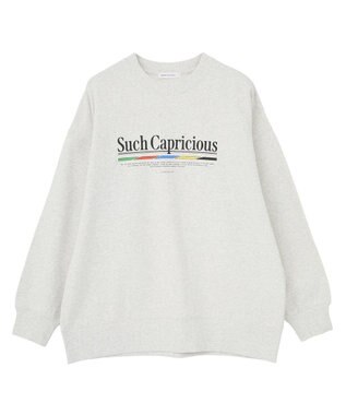 AMERICAN HOLIC 90sカラーロゴ裏毛プルオーバー Gray Mixture