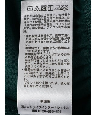 earth music&ecology バックロゴティアードワンピース Green