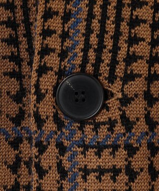 J.PRESS MEN ダブルジャガードニットジャケット ブラウン系7