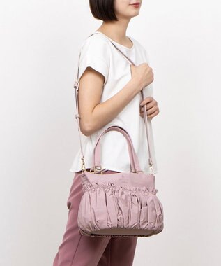 LANVIN en Bleu グラシリィ 2wayショルダーバッグ ピンク