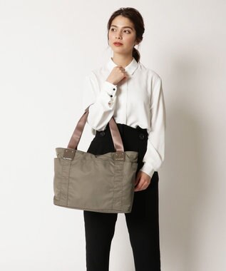 LA BAGAGERIE ナイロントートバッグ グレー