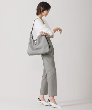 ICB 【WEB限定カラーあり・洗える】 シンセティックフルニードル Vネックプルオーバー オフホワイト系