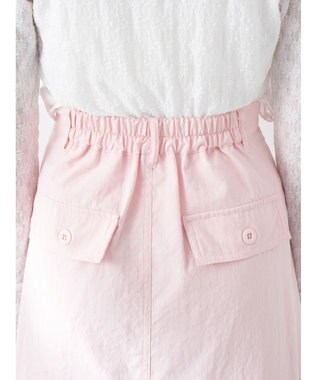earth music&ecology バルーンカーゴスカート Pink