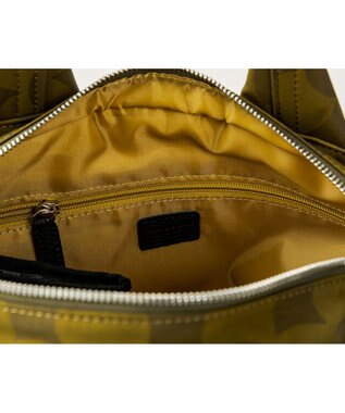 MIYABIYA La quoh with kirakaracho 南蛮七宝ベーシックプリント スモールトート 鶯(カーキ)