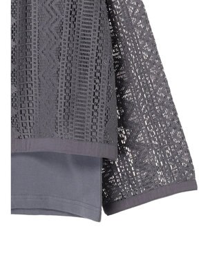 Green Parks ＳＥＴ２点　レースカーデ＋タンクトップ Dark Blue