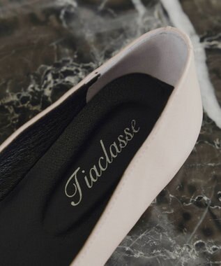 Tiaclasse 【安田美沙子さん/小倉優子さん着用】捻りデザインパンプス アイボリー