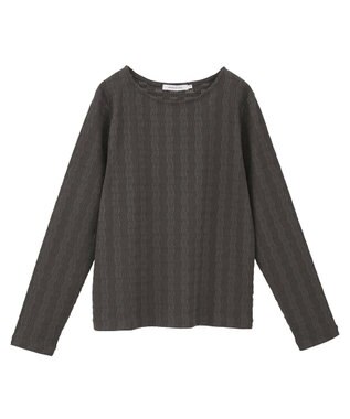 AMERICAN HOLIC ジャガードカットプルオーバー Charcoal Gray
