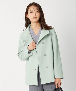 スーパー110Sショートビーバー スタンドカラーコート / J.PRESS LADIES