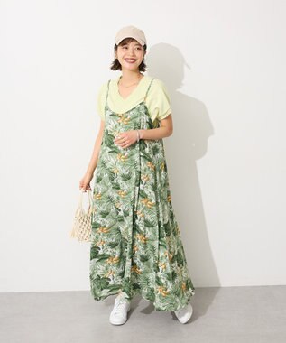 CRAFT STANDARD BOUTIQUE バックギャザーＶネックニットベスト Light Yellow