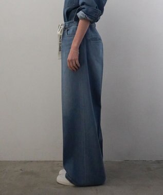 GRACE CONTINENTAL 10ozムラ糸デニムパンツ ブルー