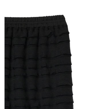 Green Parks ・ＥＬＥＮＣＡＲＥ　ＤＵＥ　ティアードフリルナロースカート Black