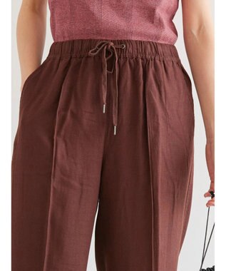 AMERICAN HOLIC リネンブレンドワイドイージーパンツ Brown