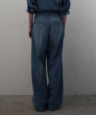 GRACE CONTINENTAL 10ozムラ糸デニムパンツ ブルー