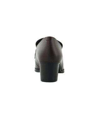 REGAL FOOT COMMUNITY 【リーガルレディース】F02R 甲深ヒールアップローファー パンプス ダークブラウン