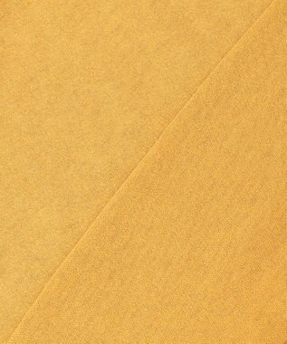 J.PRESS LADIES L 【洗える】COTTON LINEN Vネック ニット マリーゴールド系