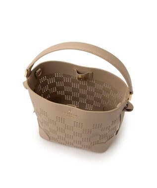 LANVIN en Bleu ペルフォレ 2wayバッグ ベージュ