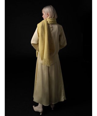 Te chichi 【Atelier Bonheur】サテンロングスカート(セットアップ可)《2025winter catalog item》 イエロー