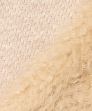 BEIGE， PUY / フェイクファーベスト Beige