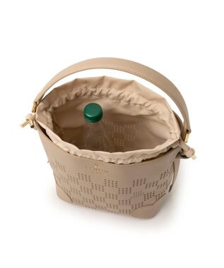 LANVIN en Bleu ペルフォレ 2wayバッグ ベージュ