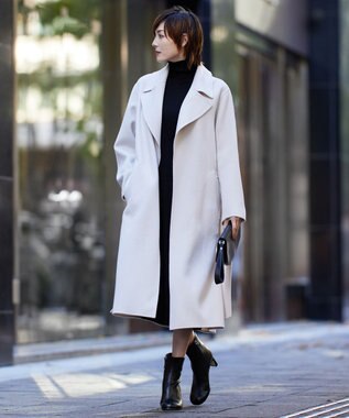 ICB L 【人気のため新色追加】ウールリバー トレンチコート トープ系