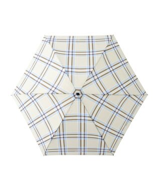 MOONBAT 【超軽量】マッキントッシュ フィロソフィー 折りたたみ傘 Barbrella チェック 55cm UV キャメル