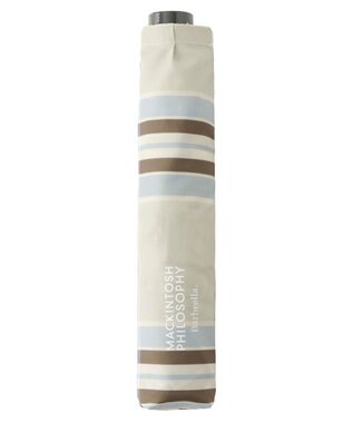 MOONBAT 【超軽量】マッキントッシュ フィロソフィー 折りたたみ傘 Barbrella チェック 55cm UV キャメル