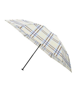 MOONBAT 【超軽量】マッキントッシュ フィロソフィー 折りたたみ傘 Barbrella チェック 55cm UV キャメル