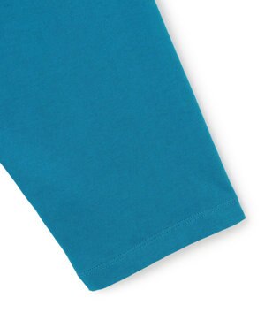 23区 L 【SLOW/一部店舗限定】MVSコットン チュニック シンプルTEE ダルブルー系