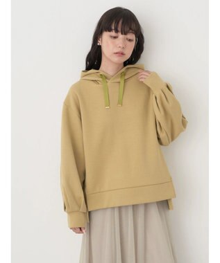 earth music&ecology ダンボールパーカー Yellow