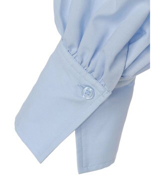 earth music&ecology ビスチェライクシャーリングシャツ Light Blue