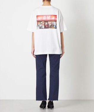 NAVE タブチ×NAVE プリント半袖Ｔシャツ ホワイト系