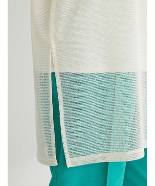 Green Parks ＳＥＴ２点メッシュラグランチュニック Off White