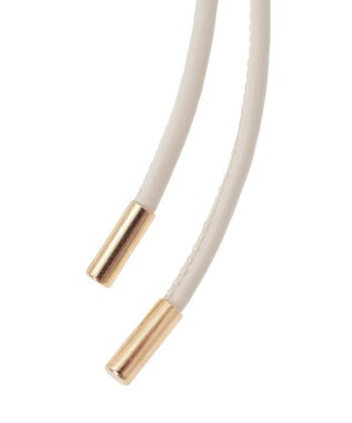 AMERICAN HOLIC メタルポイントサッシュベルト Light Beige