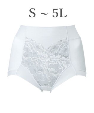BRADELIS New York 【BRADELIS NewYork peace】　細みえ快適綿混ショーツ25 補正下着 深め ハイウエスト お腹スッキリ