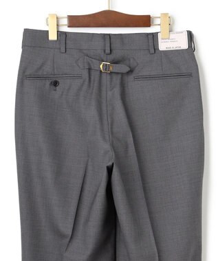 J.PRESS MEN 【J.PRESS ORIGINALS】Peppin Mertno Tropical Piped Stem Trousers / Japan Made ライトグレー系