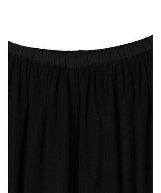 AMERICAN HOLIC ティアードチュールスカート Black