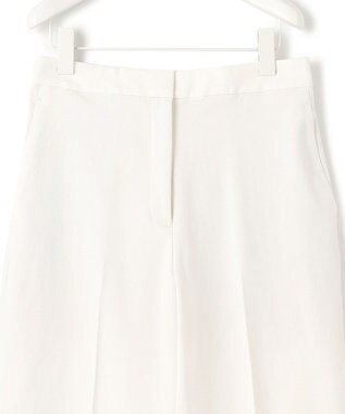 ICB 【洗える】 シェルタリングドライオックス ワイドパンツ オフホワイト系