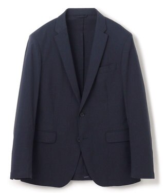 JOSEPH HOMME リネンシャンブレーストレッチ　ジャケット ネイビー系