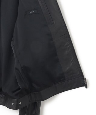 JOSEPH HOMME ライトラムナッパレザー　Ｇジャンタイプ ブラック系