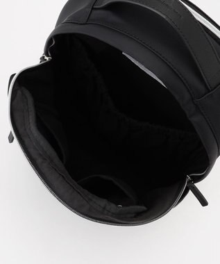 LA BAGAGERIE 【maison vert】 【多収納】タックポケットリュック ブラック