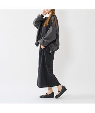 Riz raffinee <Riz raffinee>【3E】バレエスニーカー ブラック