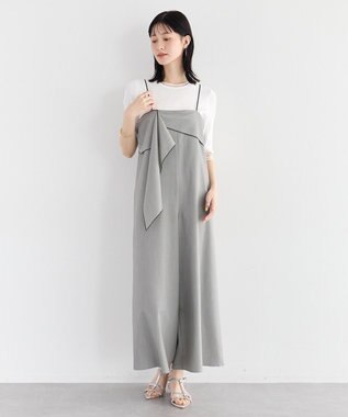 YECCA VECCA ラッフルキャミオールインワン