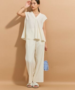 BEIGE， 【一部店舗限定】HENRI EN VARGO / JUNIPER サンダル Ecru