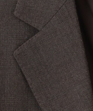 J.PRESS MEN  【J.PRESS MOVING / セットアップ対応】ジャージライク ジャケット/総裏 ダークブラウン系