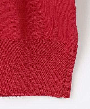 ANY SIS 【洗える】タックポイント ニット レッド