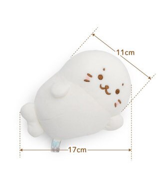 Mother garden しろたん マスコット 《寝ころびしろたん》 0