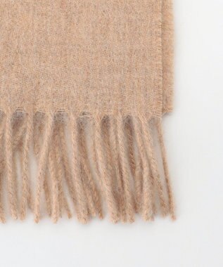 MOONBAT MACKINTOSH PHILOSOPHY ウール100%超大判チェックポンチョストール／幅70cm ブラウン