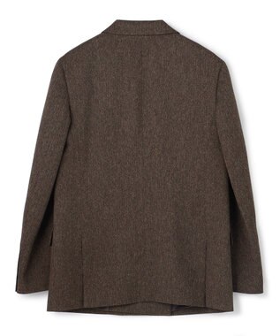 uncrave ウォッシャブルウールライクツイル2 ジャケット キャメルヘリンボーン